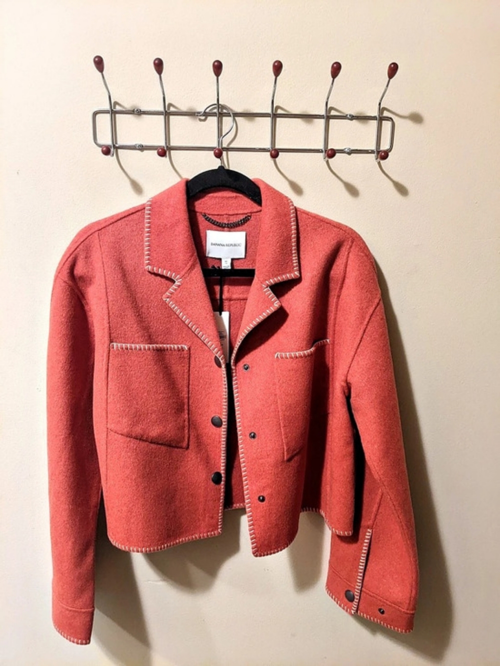 Cropped Wool Jacket BNWT - Picture 2 of 5